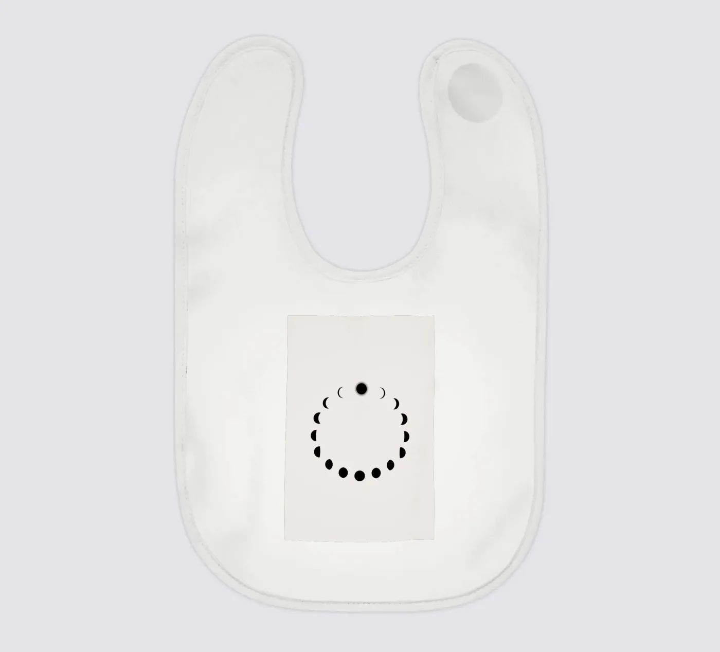 Lunar Cycle Babylätzchen von daylight design studio