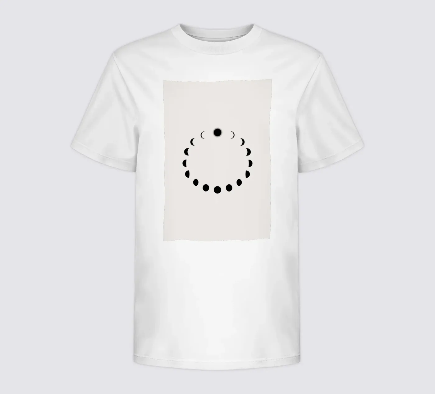 Lunar Cycle kinder t-shirt van daylight design studio