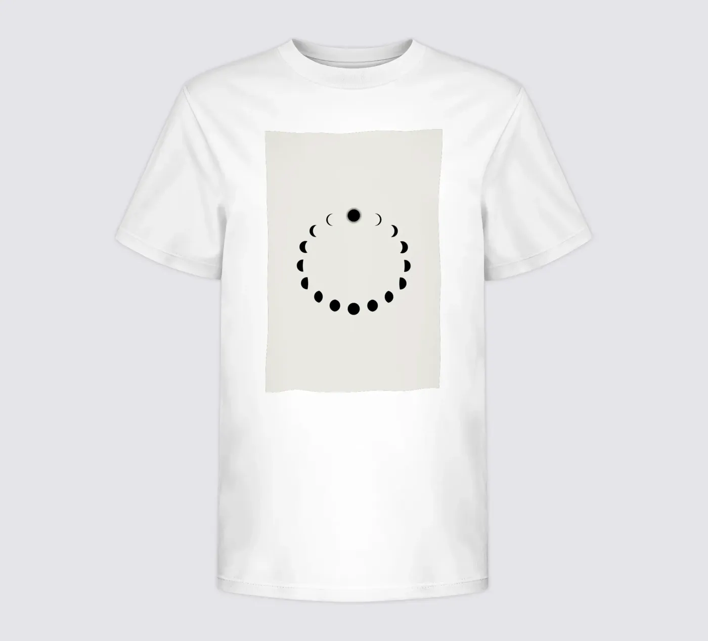 Lunar Cycle t-shirt bambini da daylight design studio