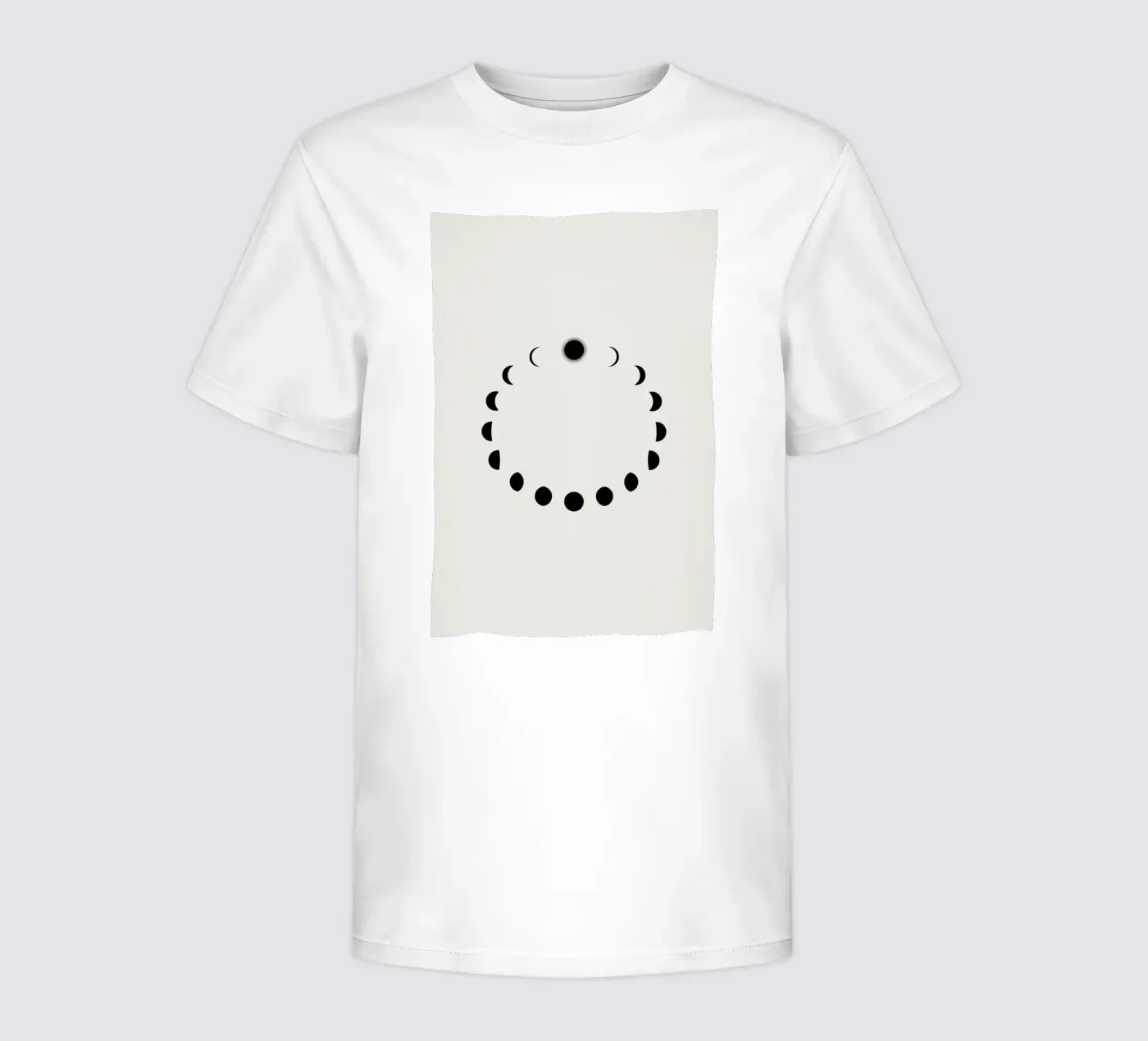 Lunar Cycle kinder t-shirt van daylight design studio