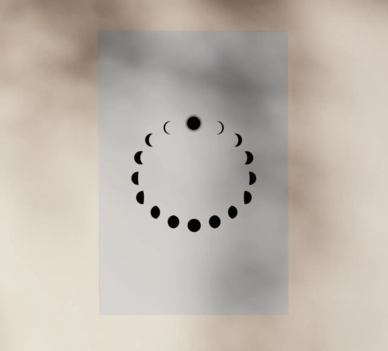 Lunar Cycle pellicola backlit da daylight design studio