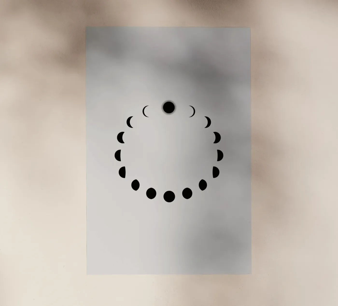 Lunar Cycle pellicola backlit da daylight design studio