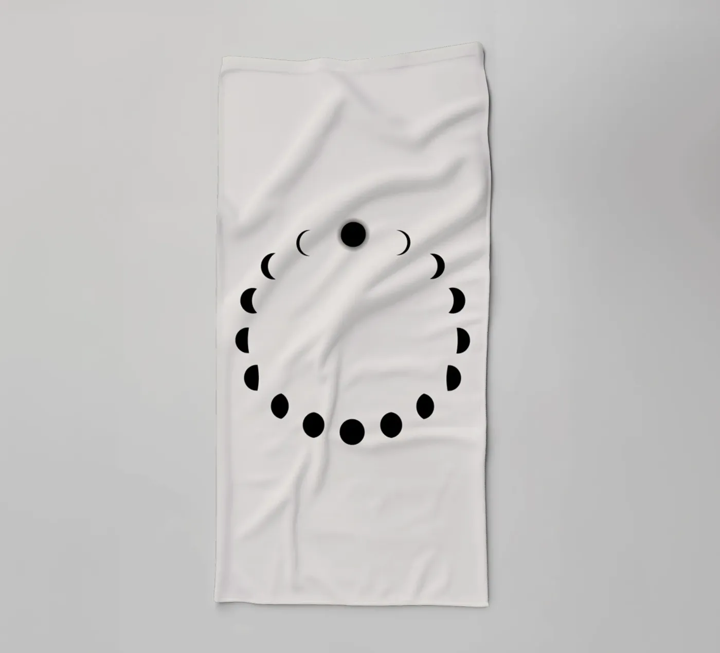Lunar Cycle Handtuch von daylight design studio