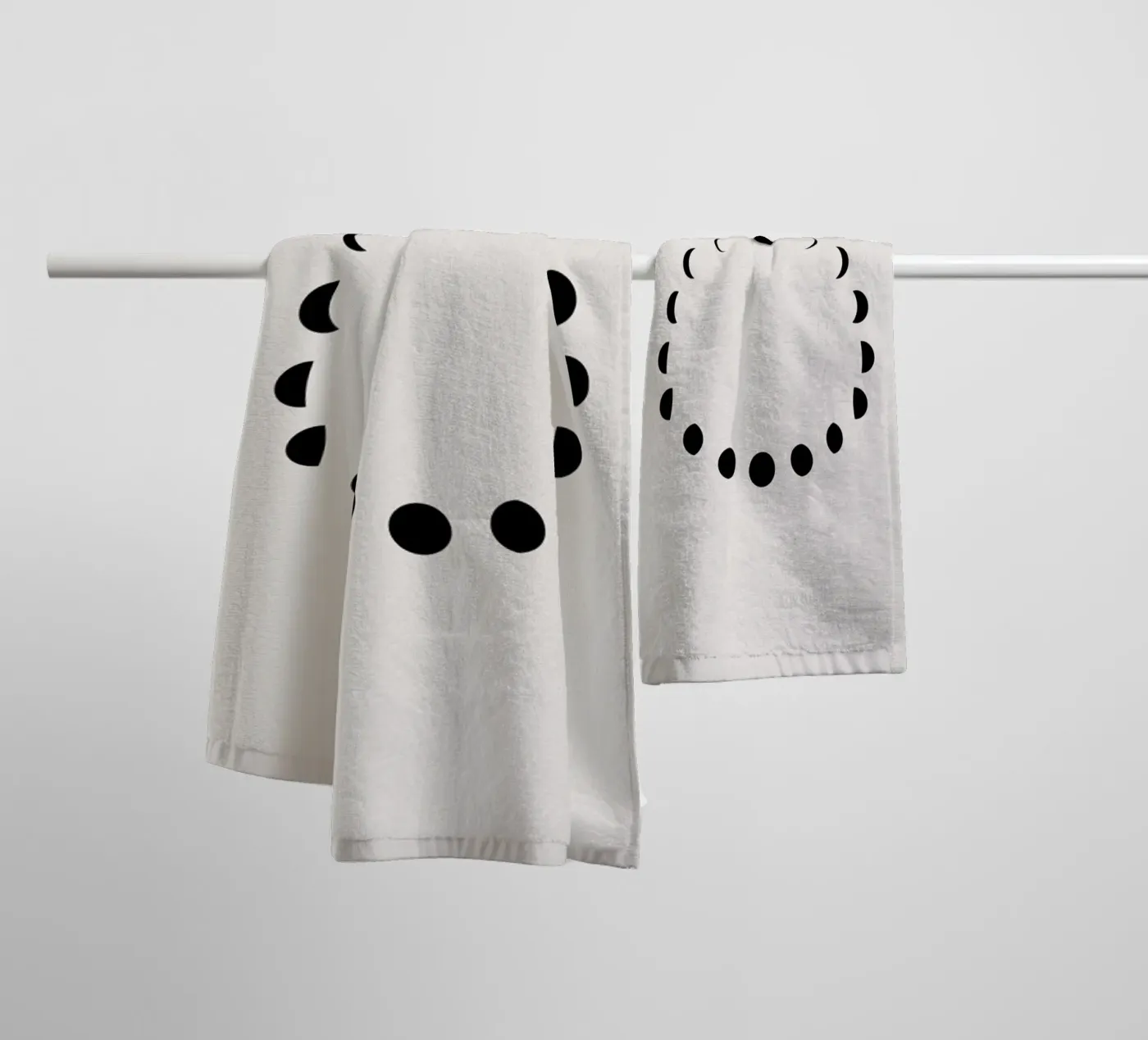 Lunar Cycle Handtuch von daylight design studio