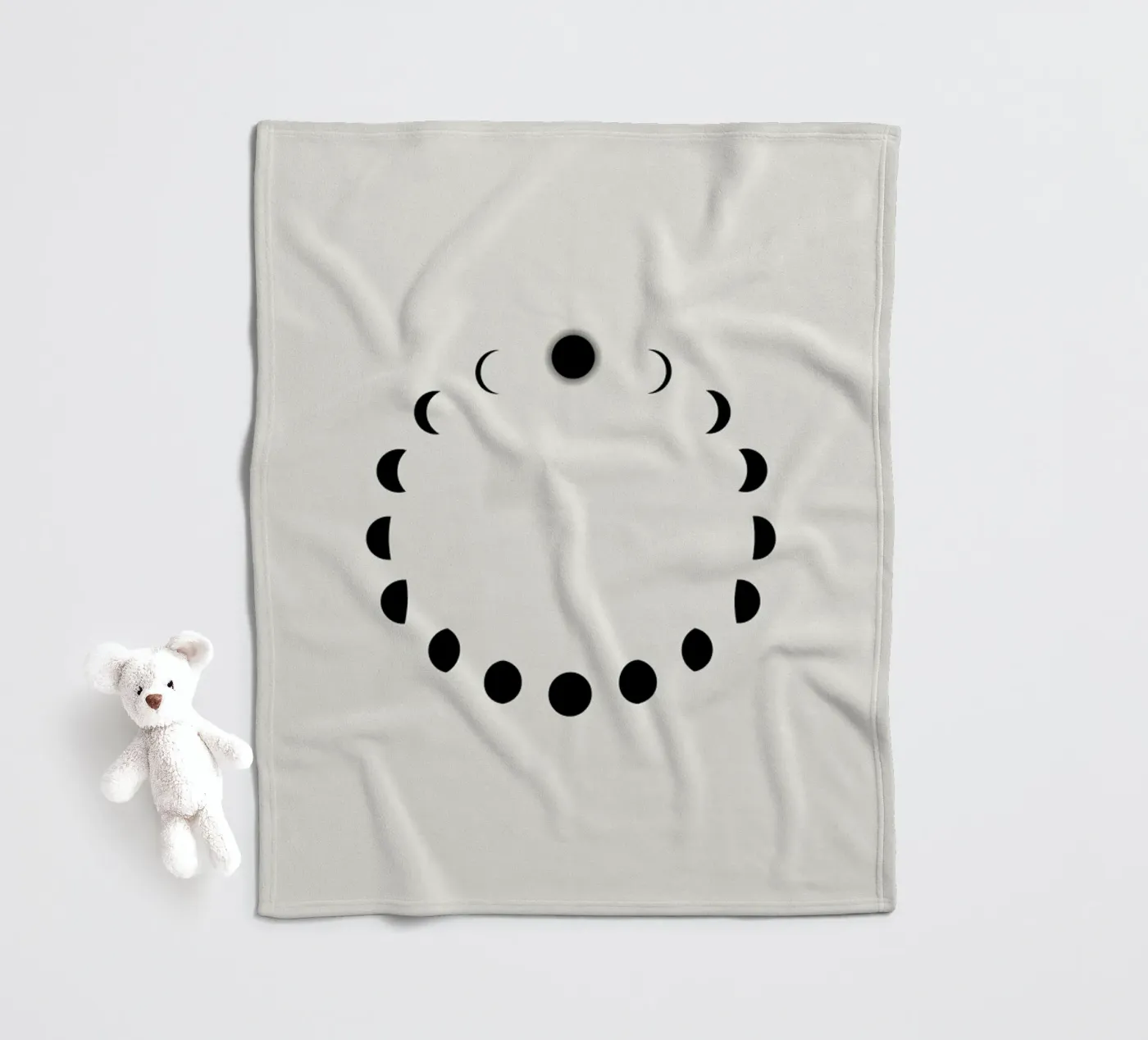 Lunar Cycle fleecedeken van daylight design studio