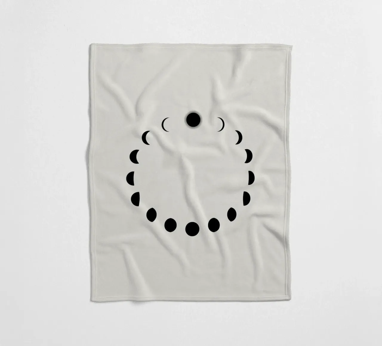 Lunar Cycle fleecedeken van daylight design studio