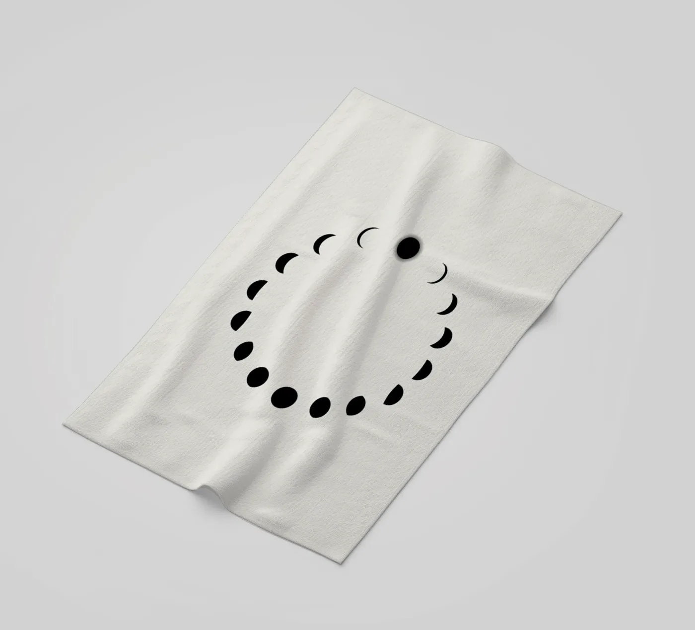 Lunar Cycle strandhanddoek van daylight design studio