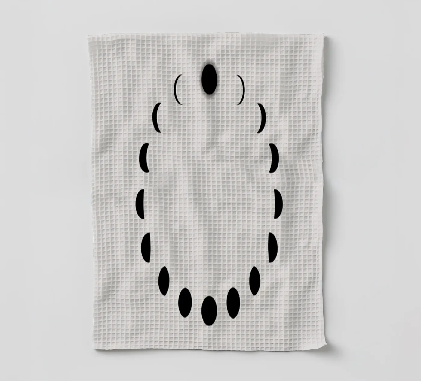 Lunar Cycle Geschirrtuch von daylight design studio