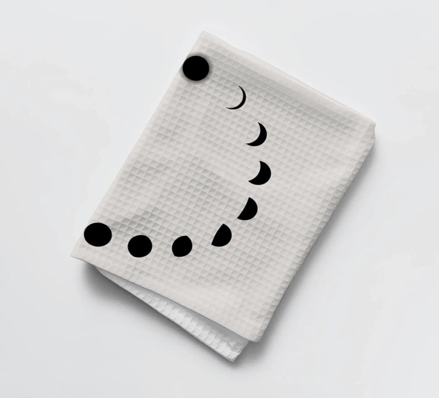 Lunar Cycle Geschirrtuch von daylight design studio