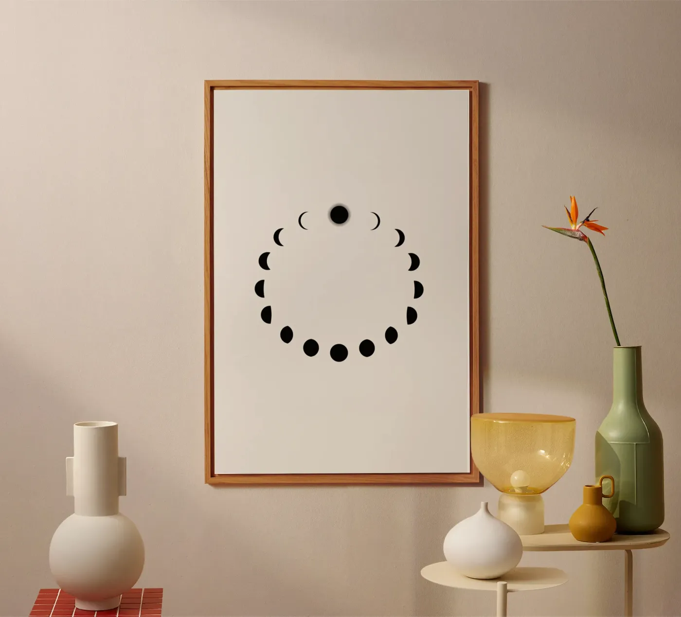 Lunar Cycle pannello forex da daylight design studio