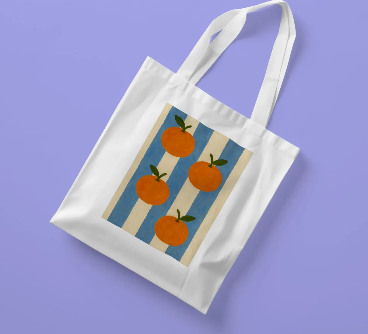The Oranges borsa in juta da Gypsy Galleria