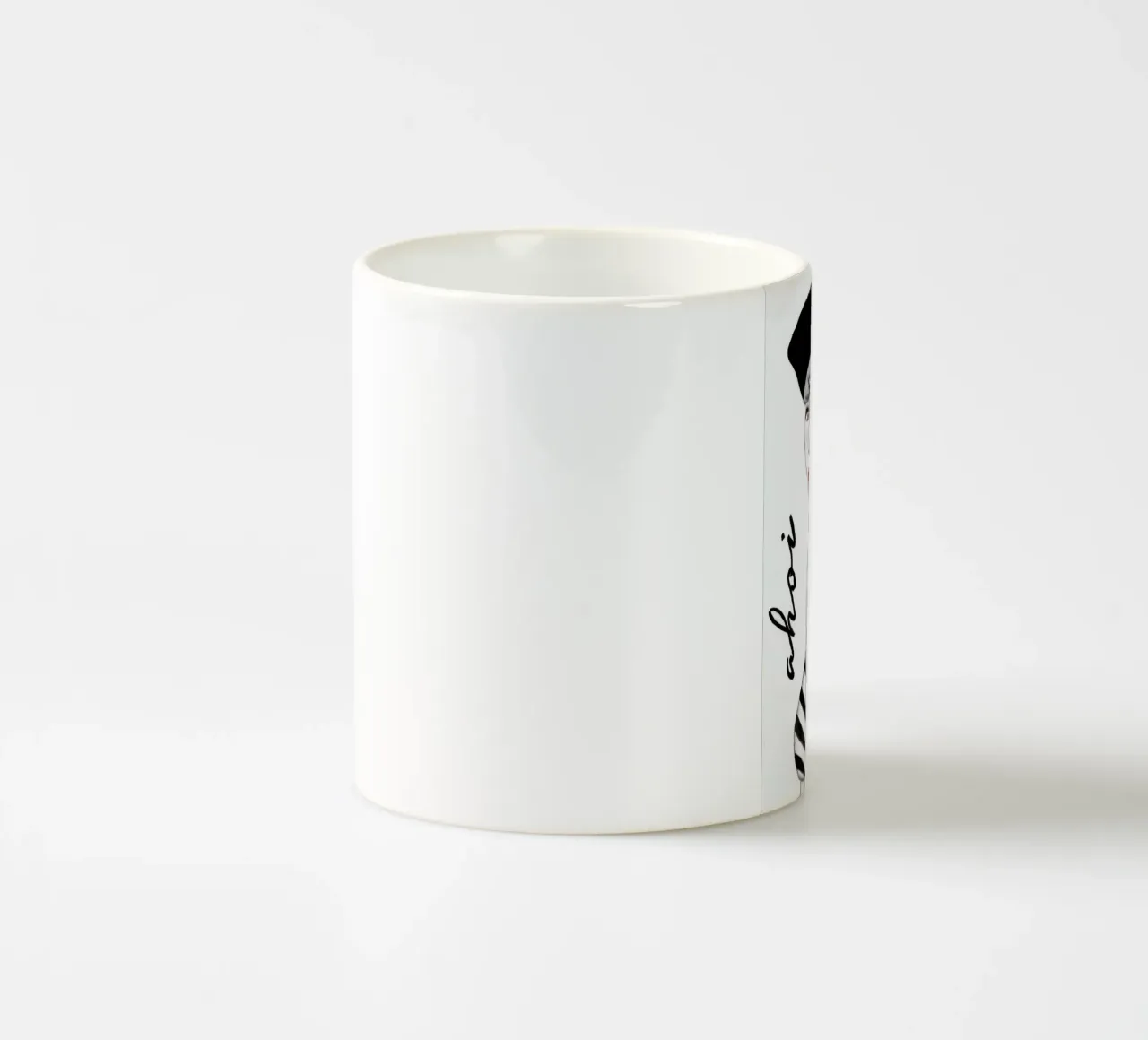 Ahoi tazza in ceramica da Nathys_illustration