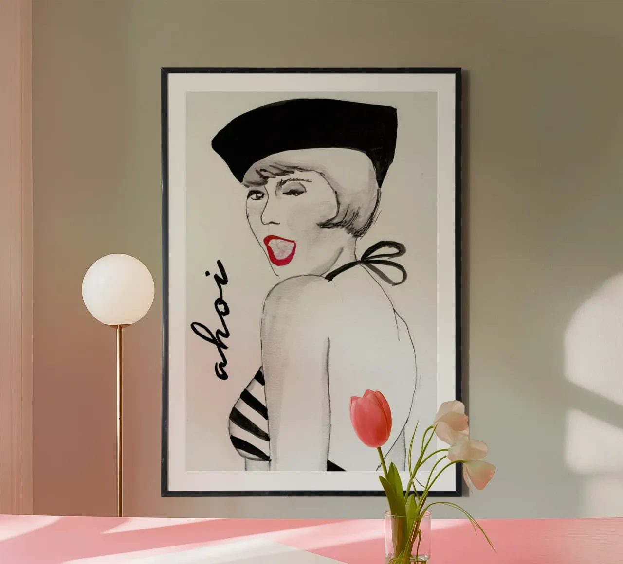 Ahoi poster da Nathys_illustration