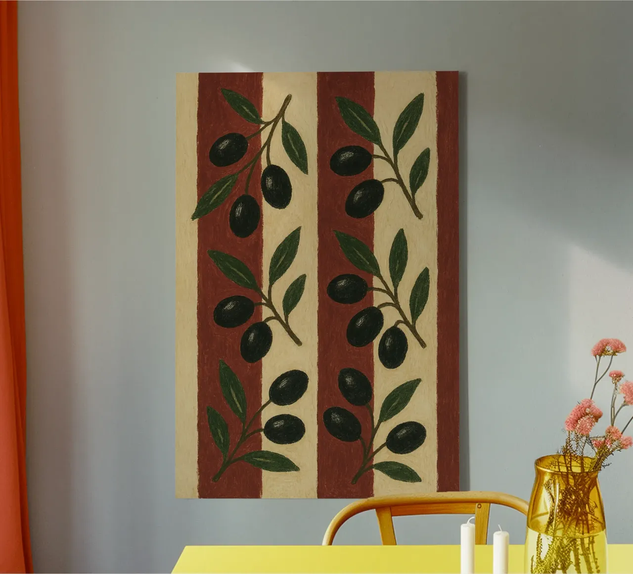 The Olives tela con Cornice a cassetta da Gypsy Galleria