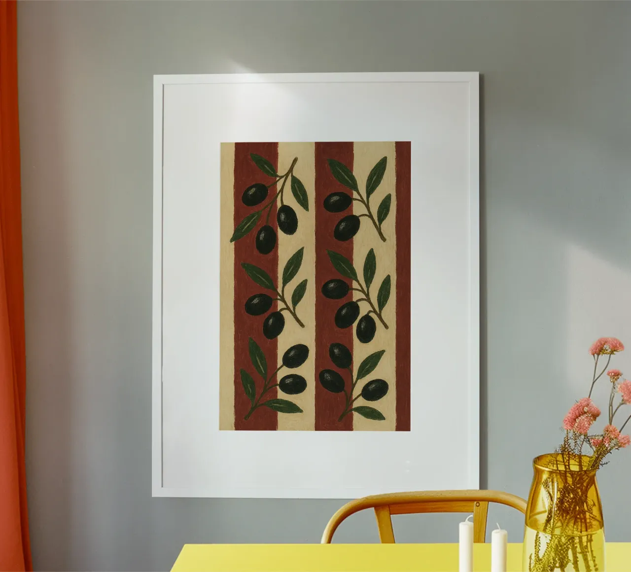 The Olives carta hahnemühle da Gypsy Galleria
