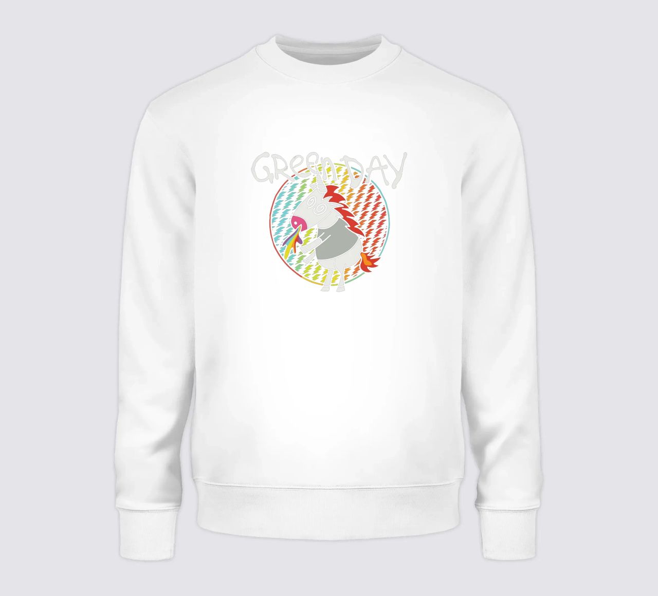 Green Day Unicornio sudadera de Curtishop