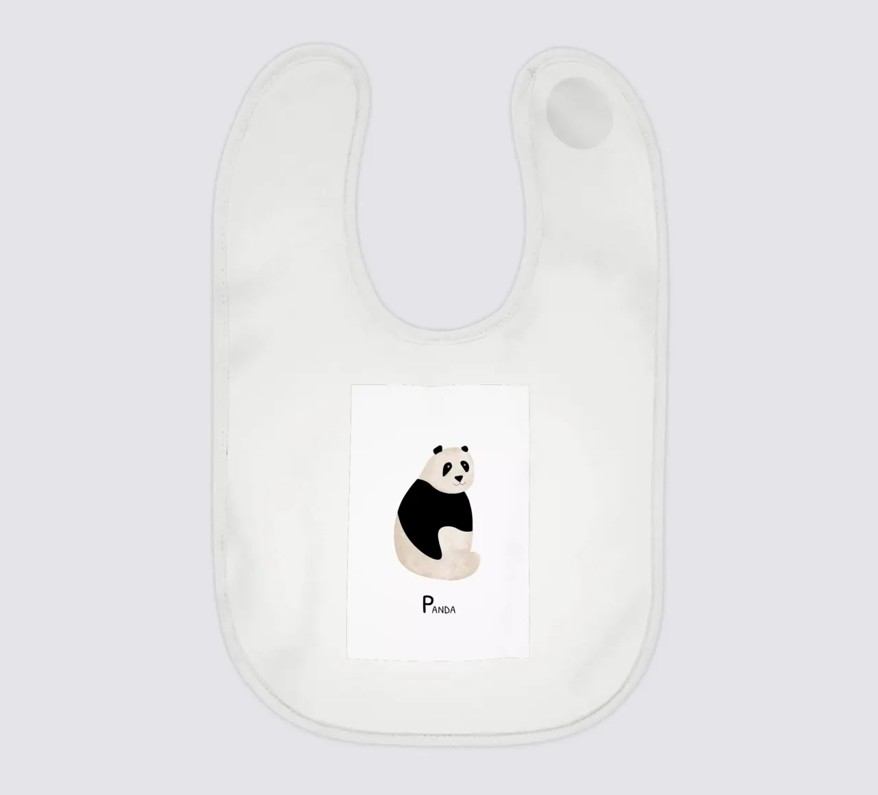 Panda bavaglino da Little Flourishes