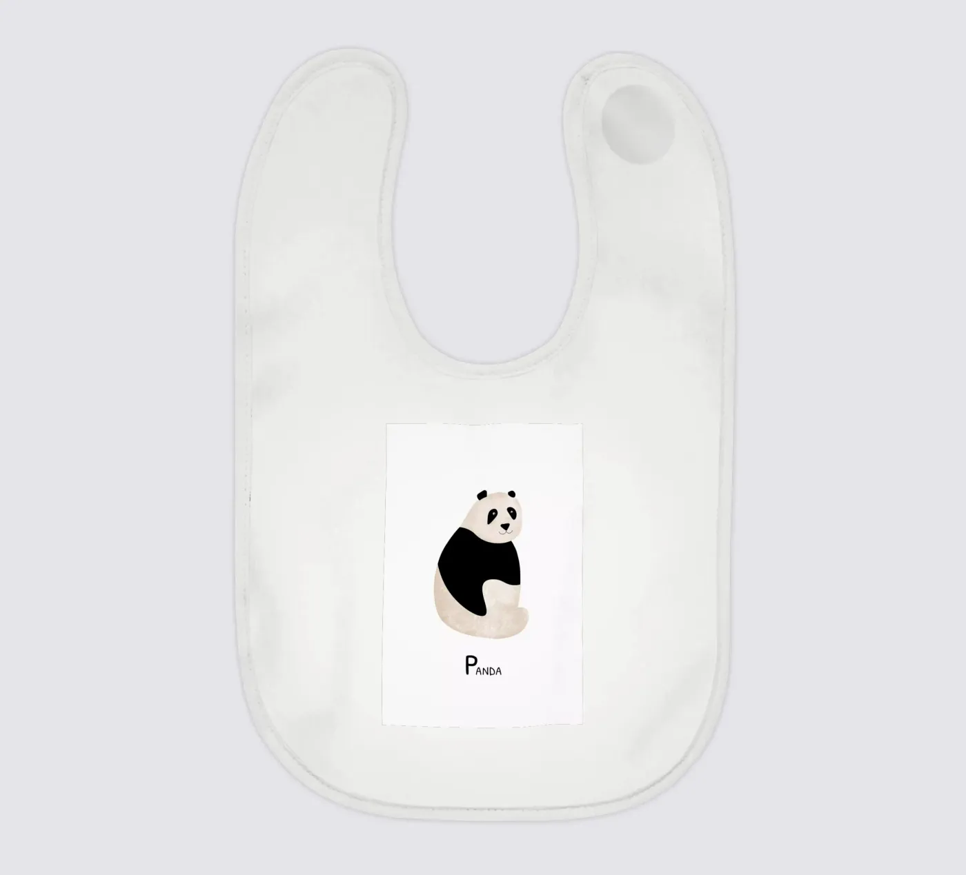 Panda bavaglino da Little Flourishes