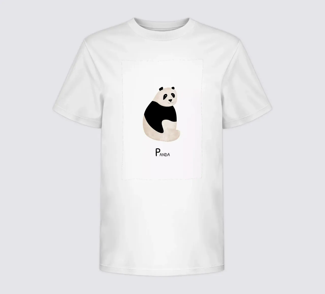 Panda t-shirt bambini da Little Flourishes