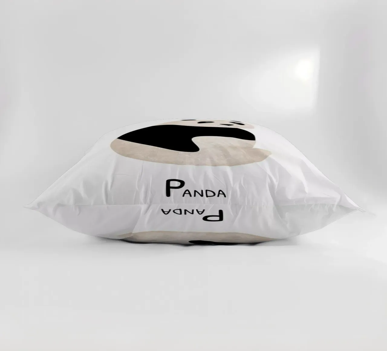 Panda decorative cushion by Little Flourishes