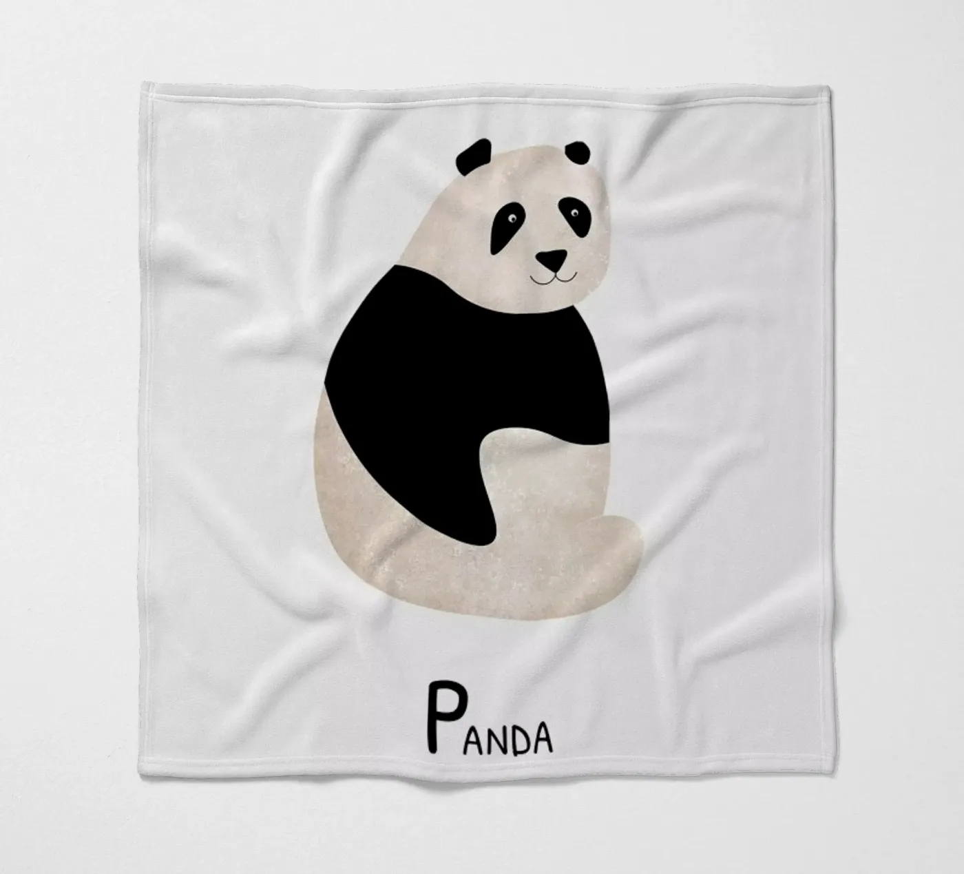Panda fleecedeken van Little Flourishes