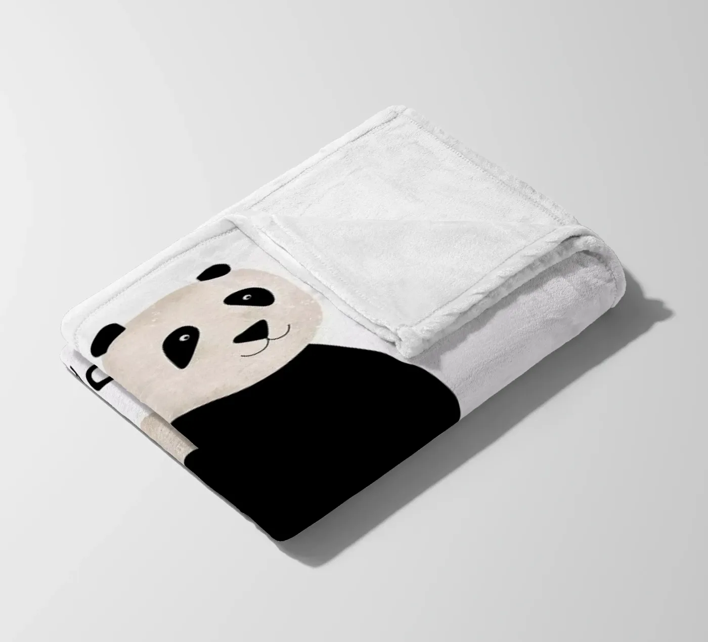 Panda fleecedeken van Little Flourishes