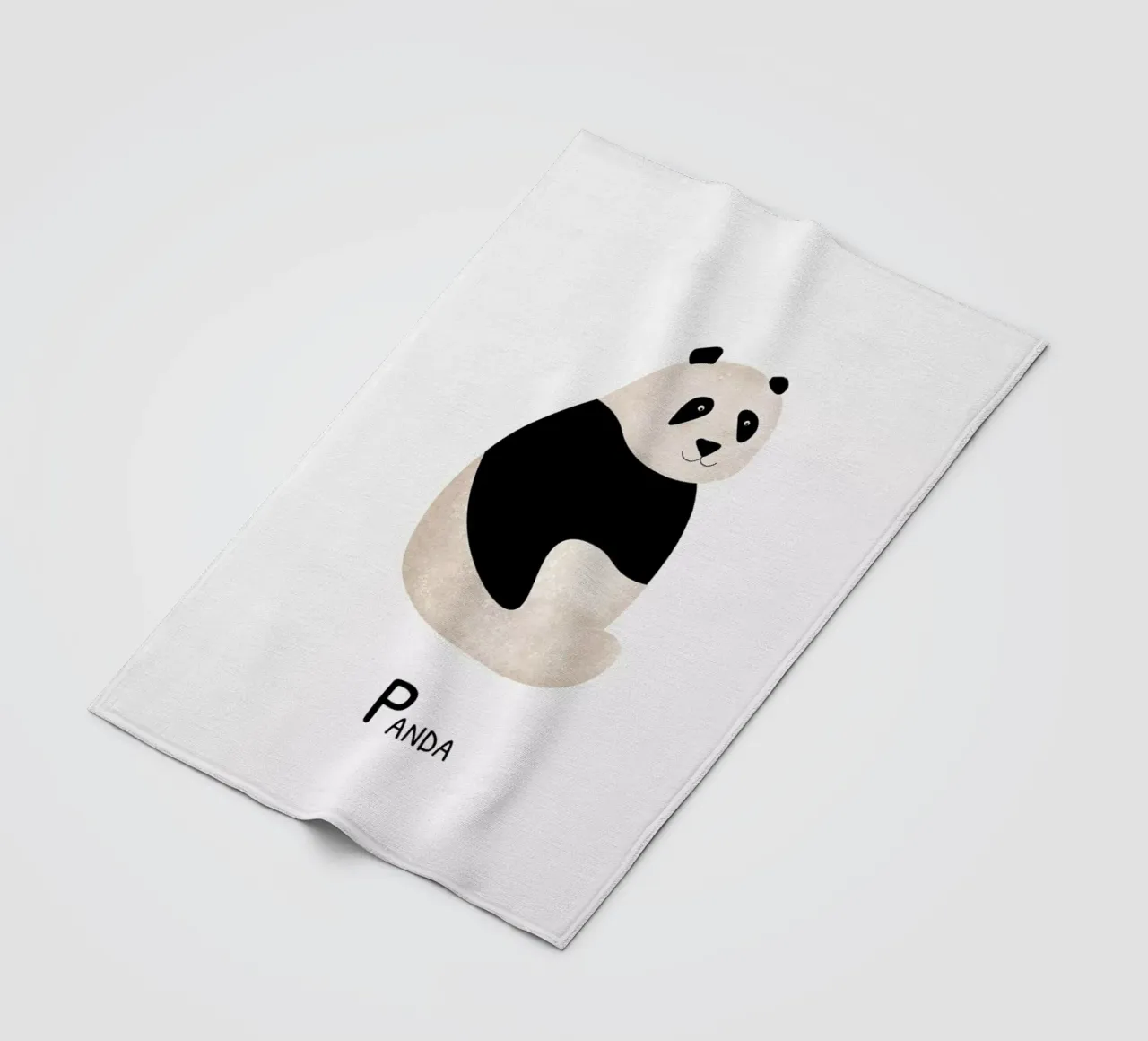 Panda Fleecedecke von Little Flourishes