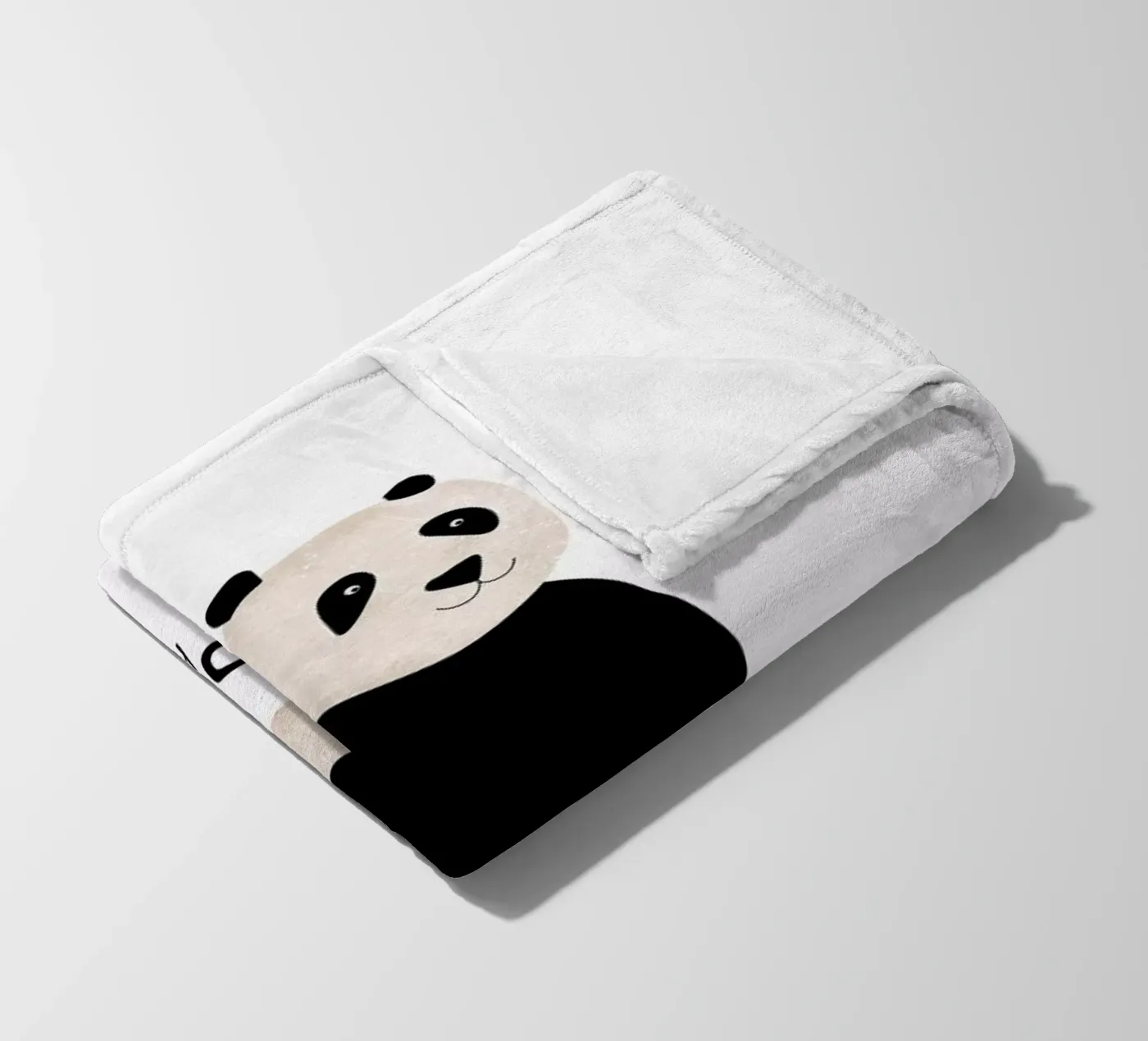 Panda fleecedeken van Little Flourishes