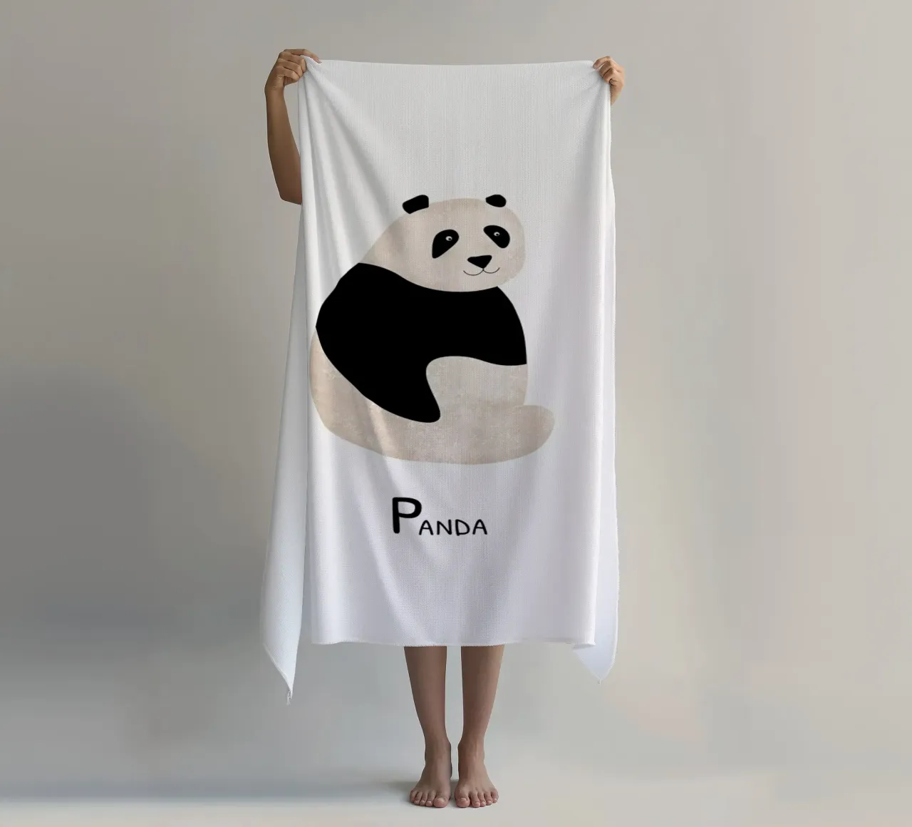 Panda telo mare da Little Flourishes