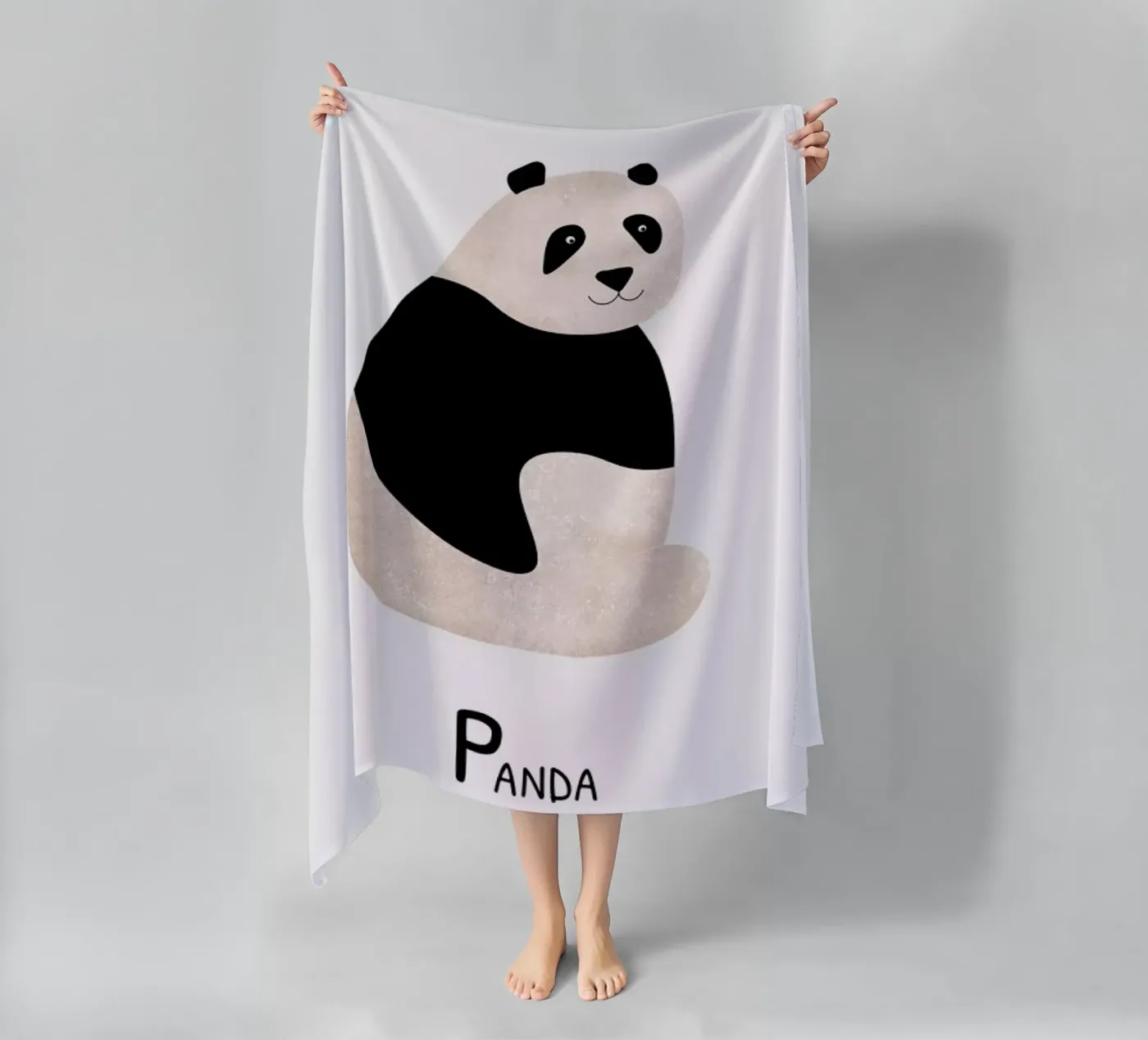 Panda telo mare da Little Flourishes