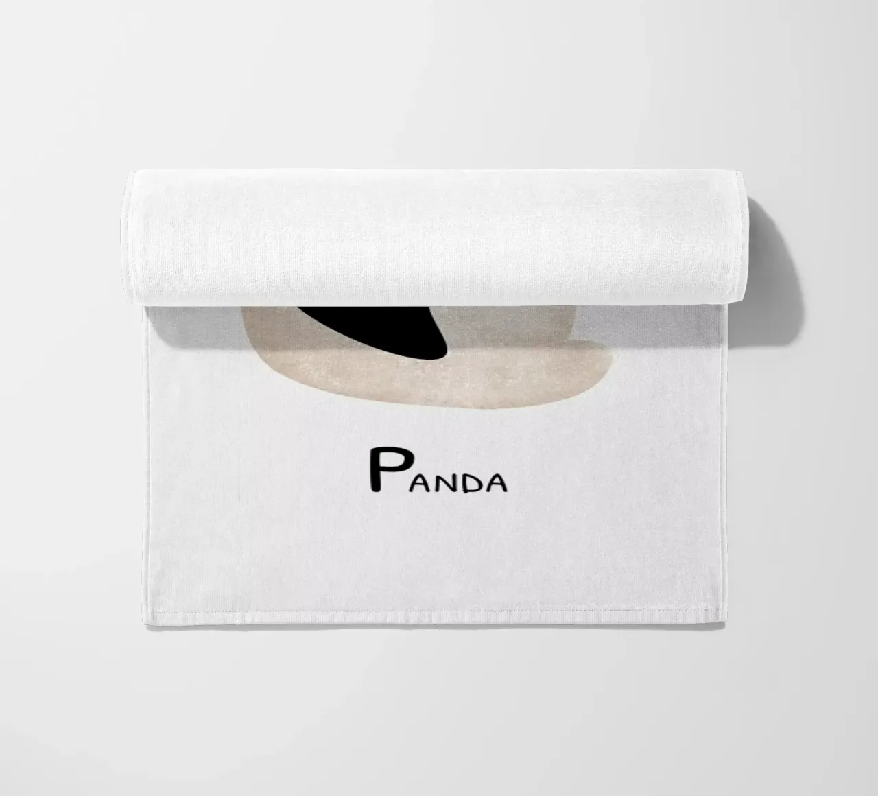 Panda telo mare da Little Flourishes