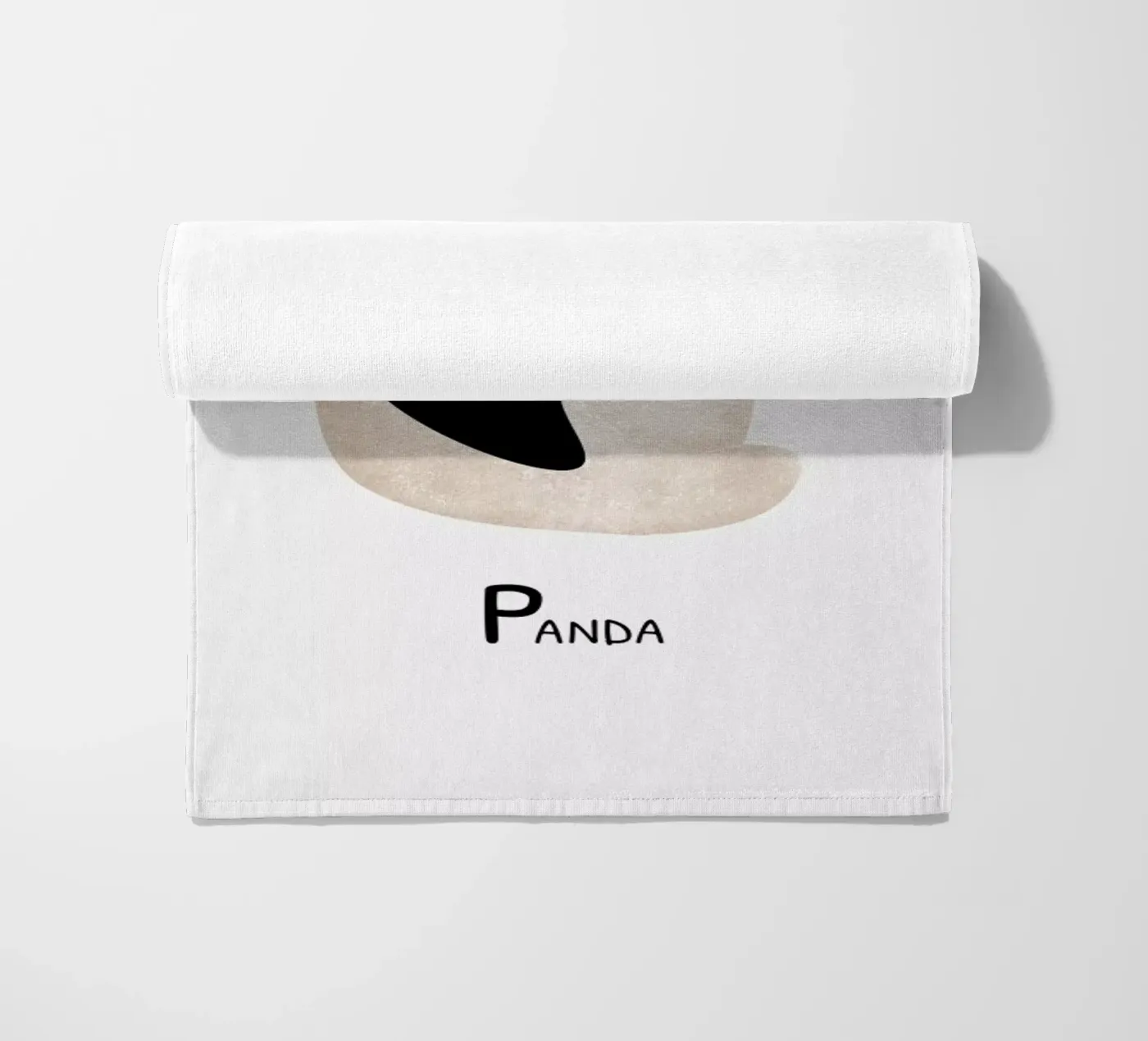 Panda telo mare da Little Flourishes