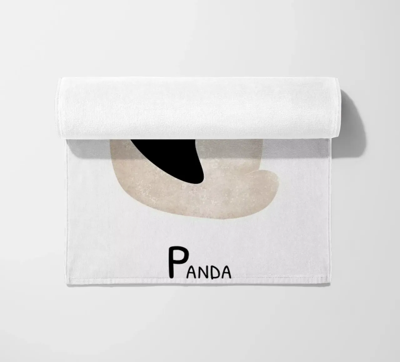 Panda telo mare da Little Flourishes