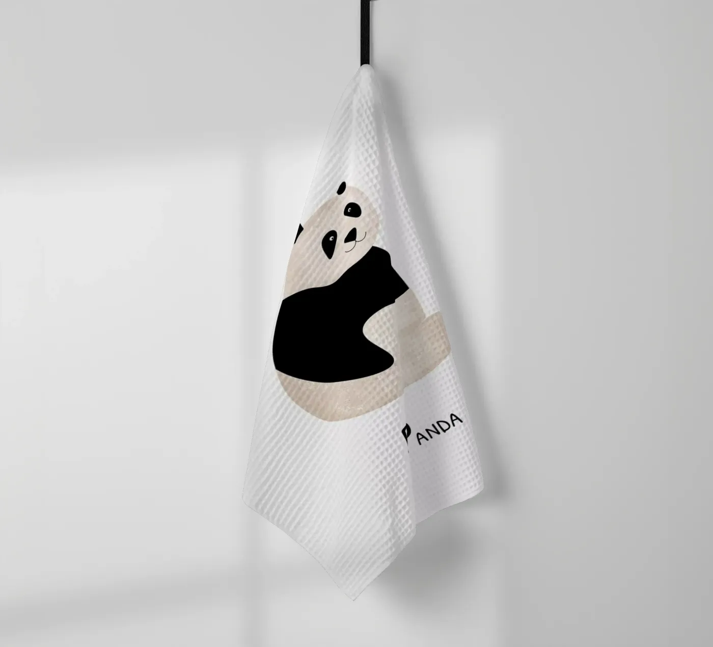 Panda Geschirrtuch von Little Flourishes