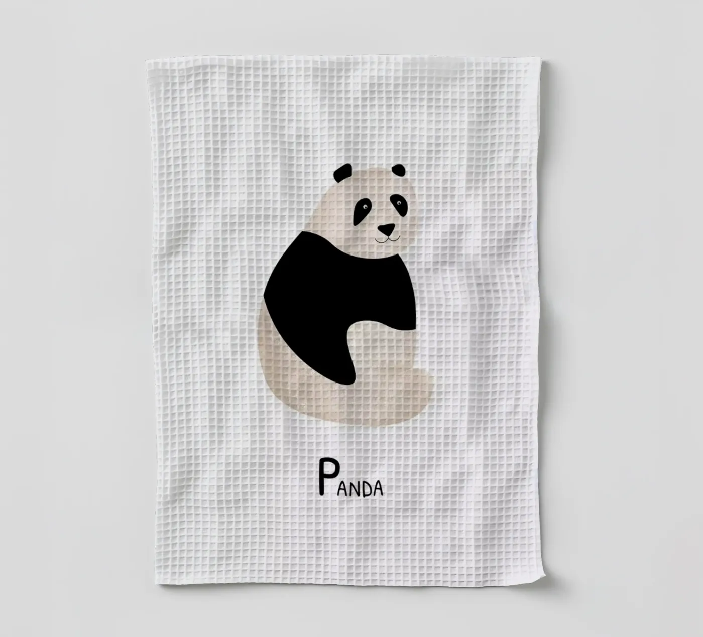 Panda Geschirrtuch von Little Flourishes