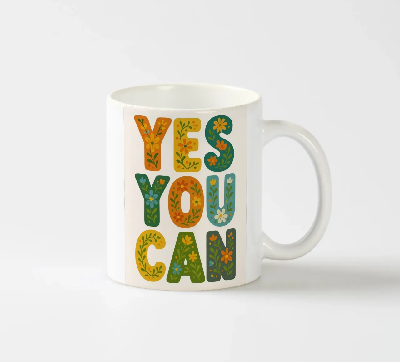 Yes You Can tazza in ceramica da Wall of Whispers