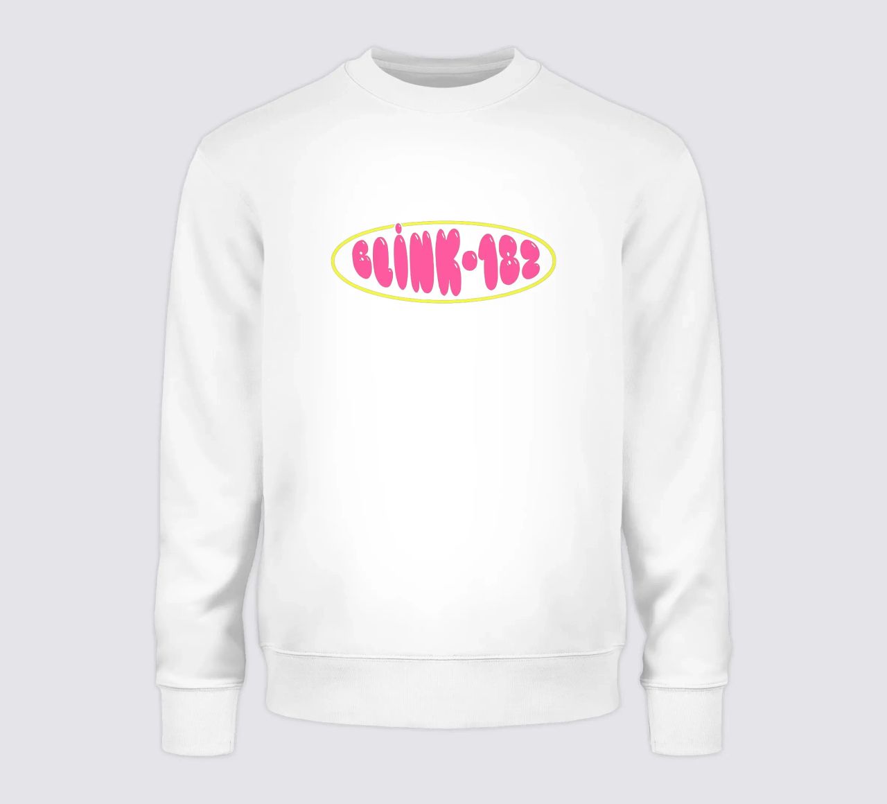 Logotipo de la burbuja de Blink 182 sudadera de Curtishop