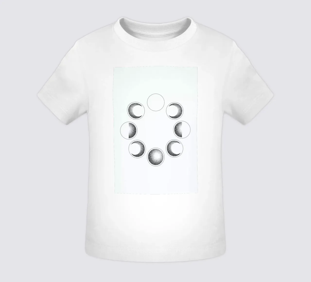 Lunar Phases maglietta neonato da daylight design studio