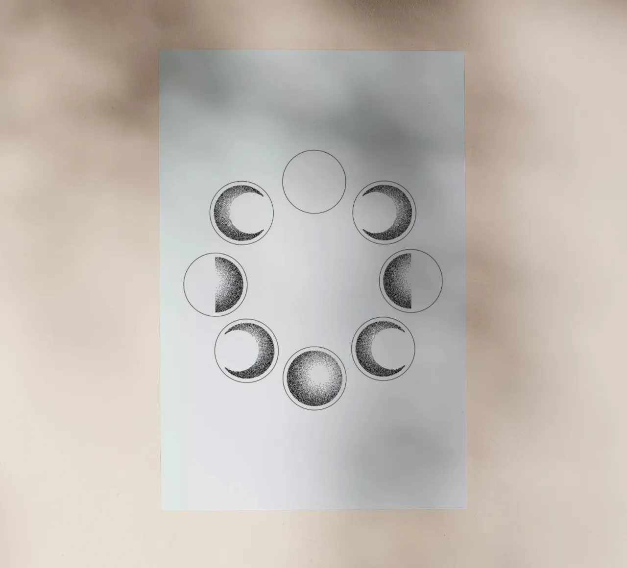 Lunar Phases pellicola backlit da daylight design studio