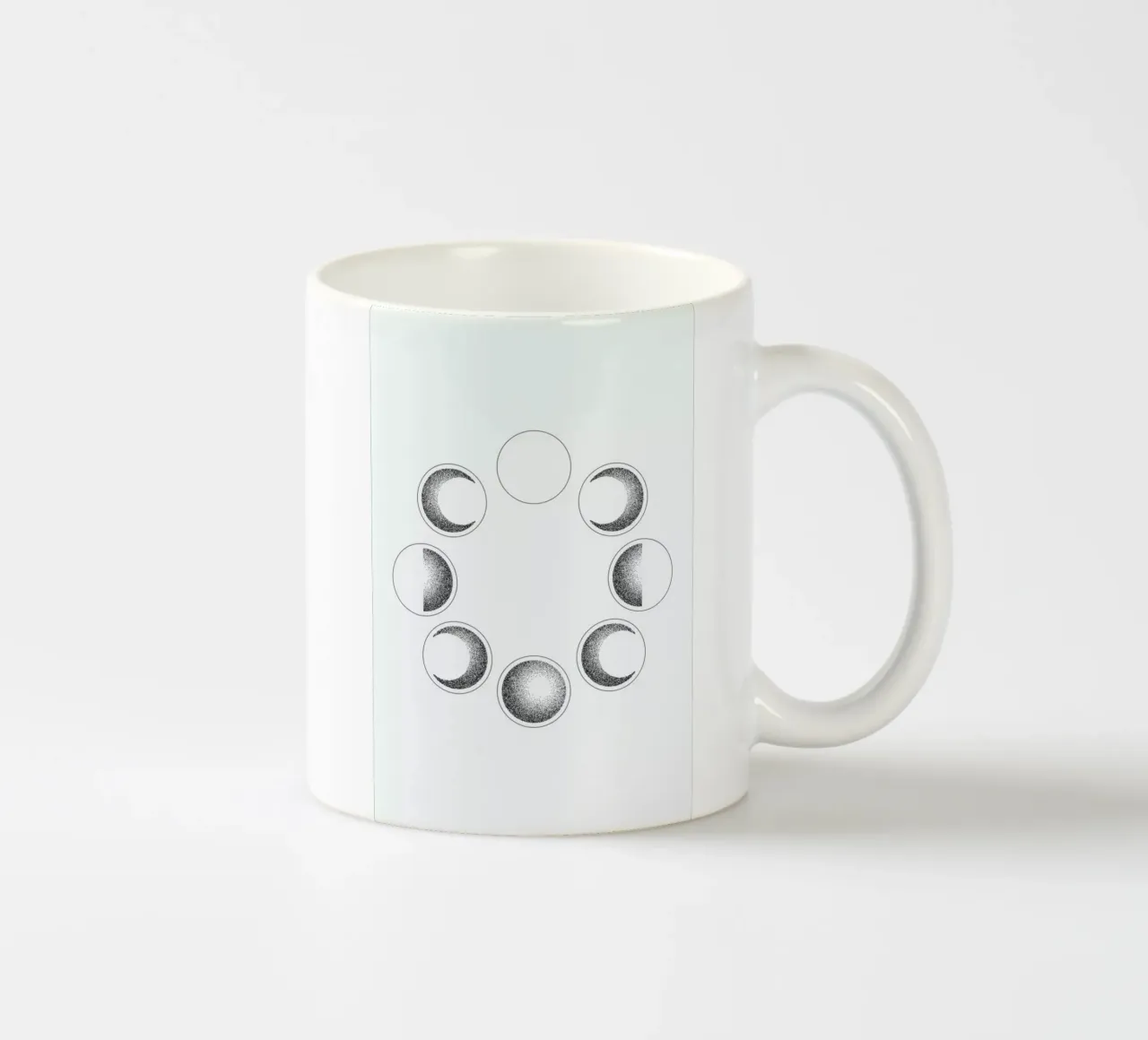 Lunar Phases tazza in ceramica da daylight design studio
