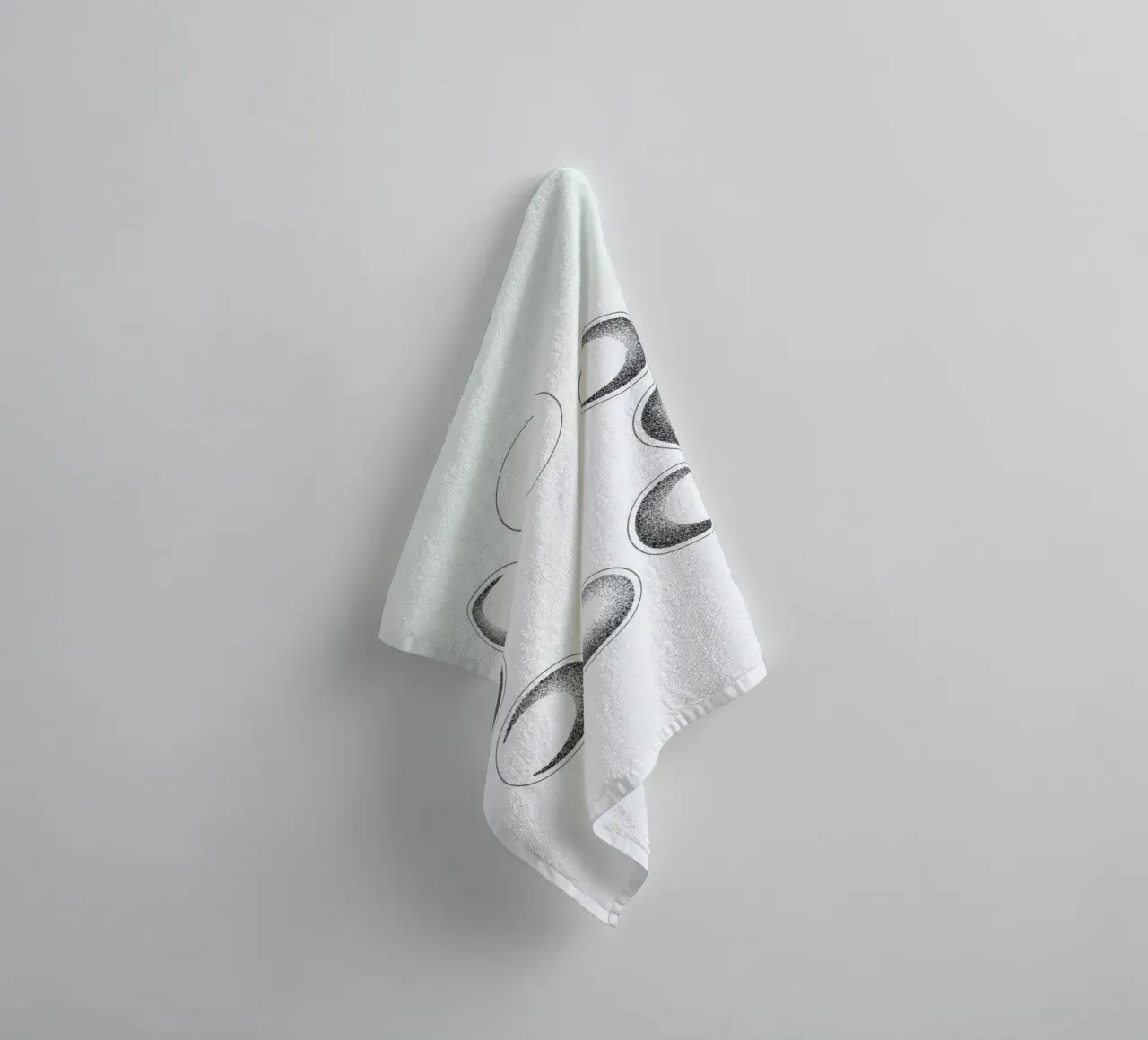 Lunar Phases towel by daylight design studio