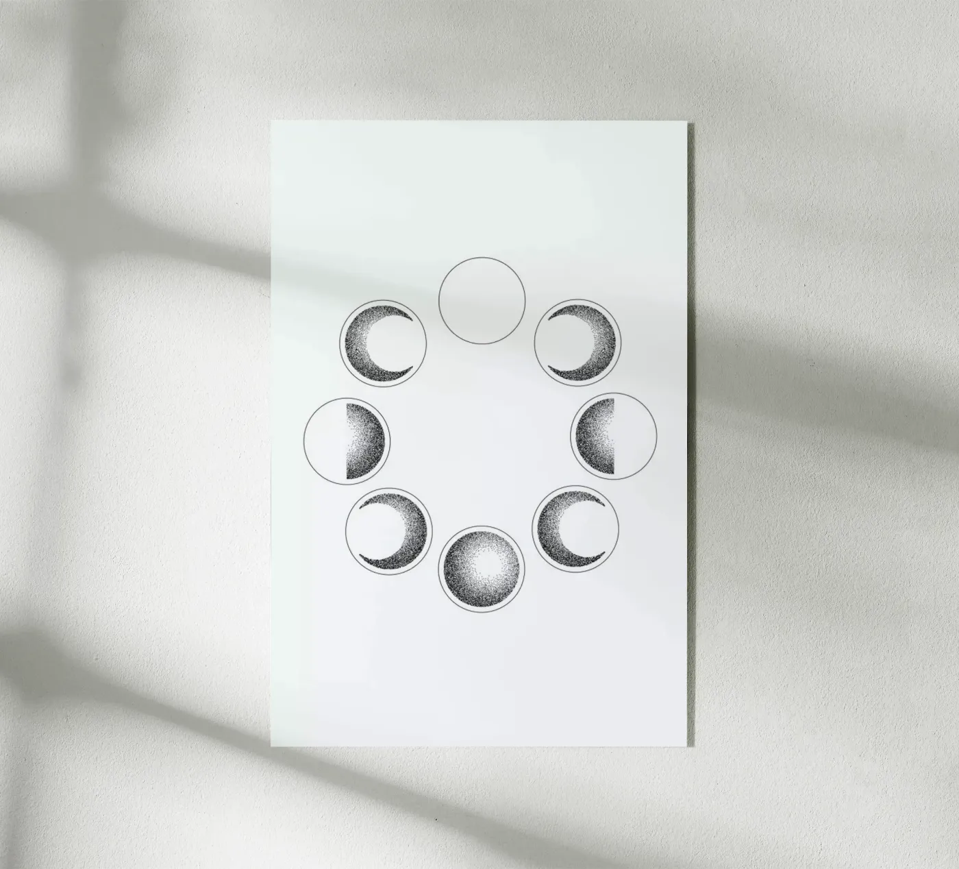 Lunar Phases plexiglass da daylight design studio