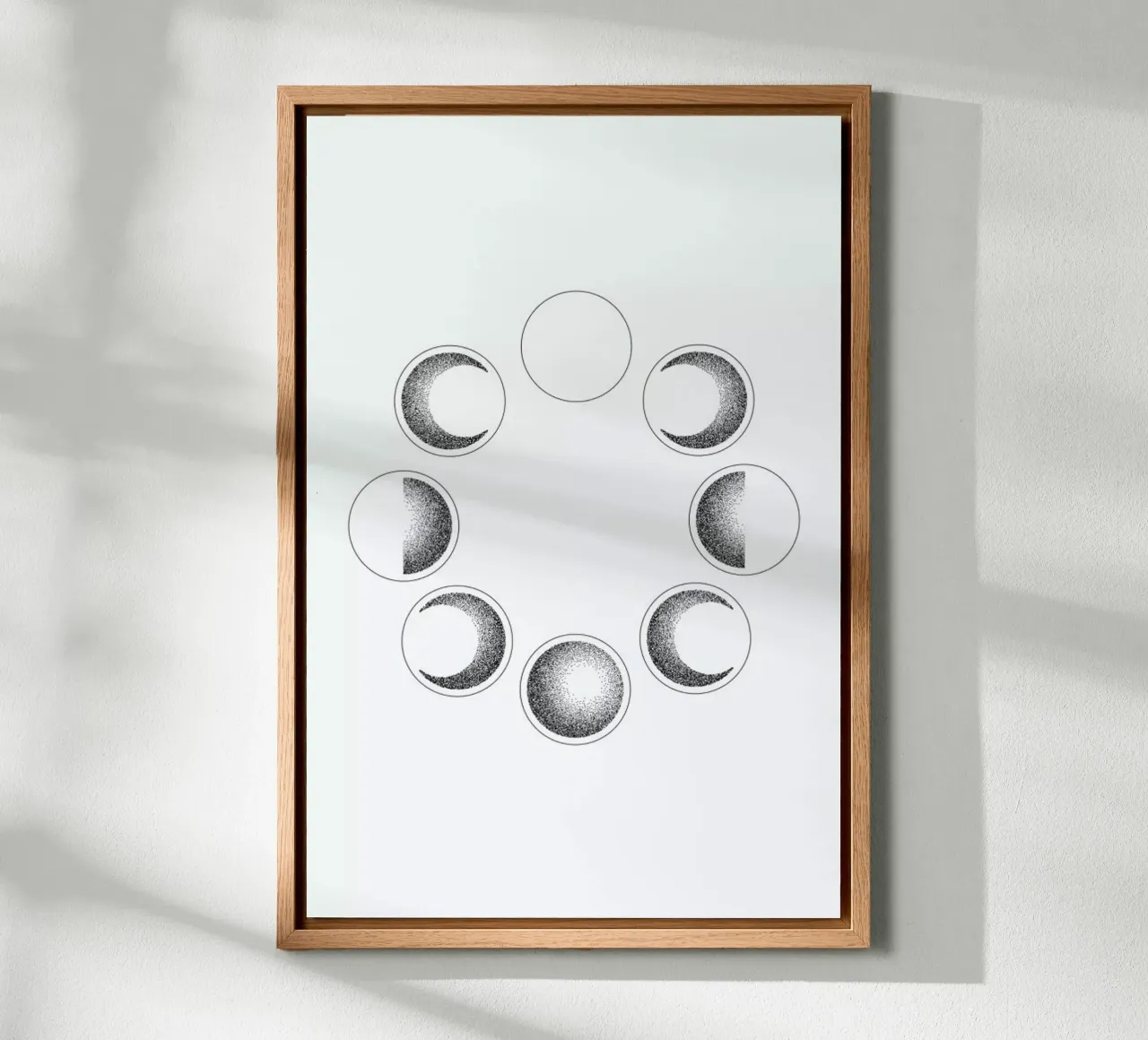 Lunar Phases panneau forex de daylight design studio