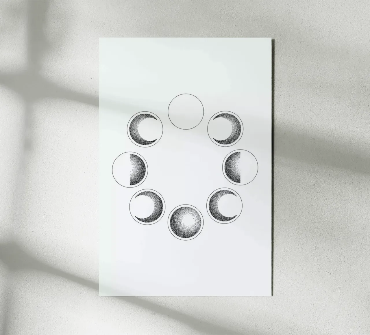 Lunar Phases panneau forex de daylight design studio