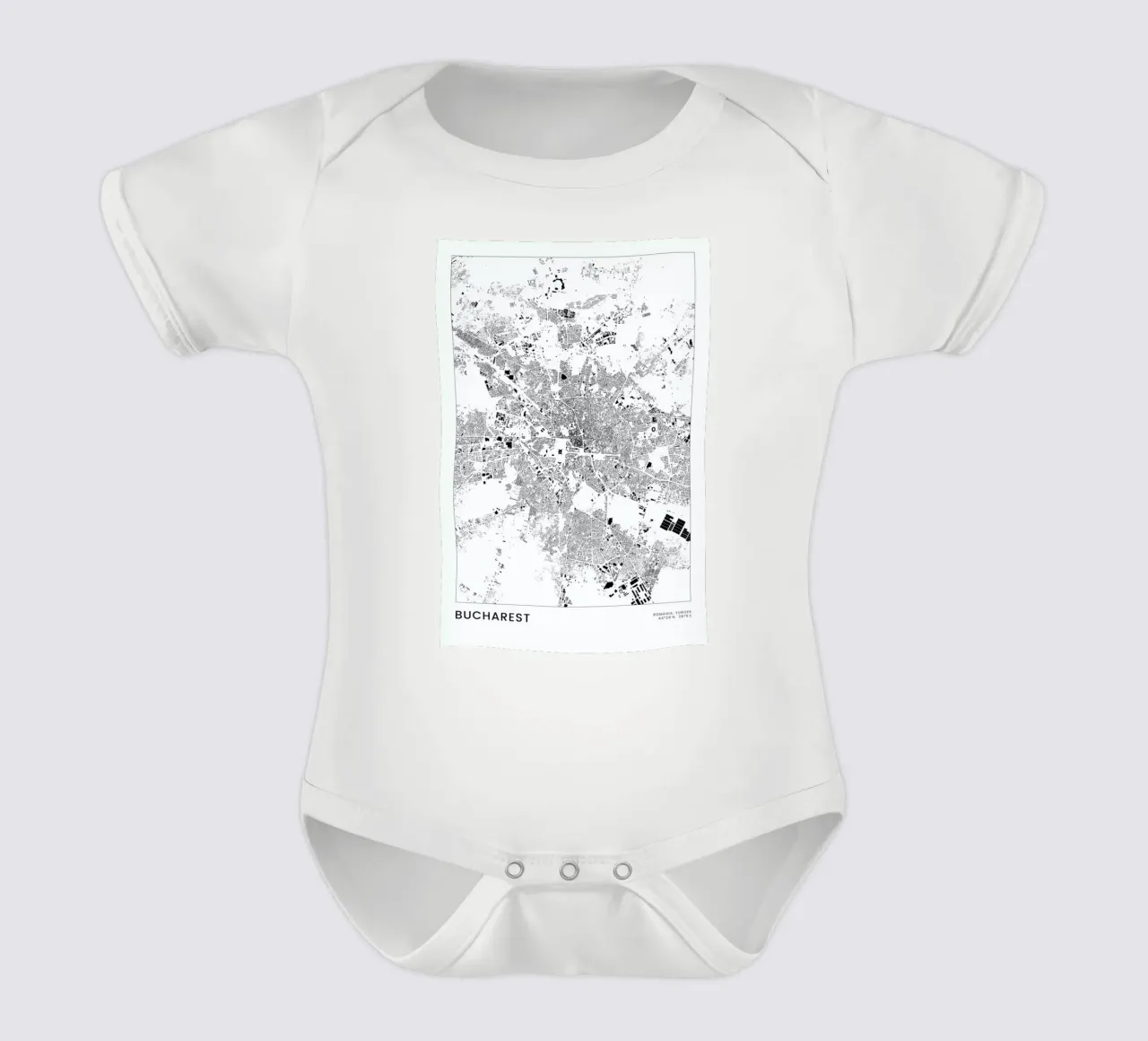 Bucharest body bébé de The Cartography Collection