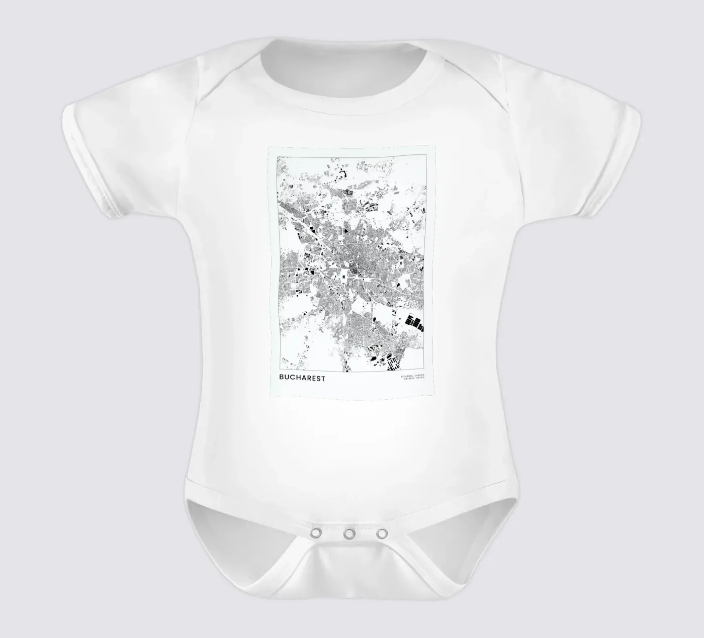 Bucharest body bébé de The Cartography Collection
