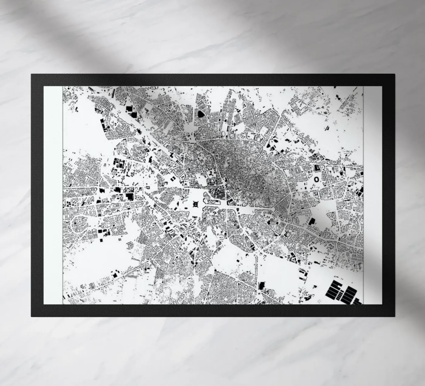 Bucharest zerbino da The Cartography Collection