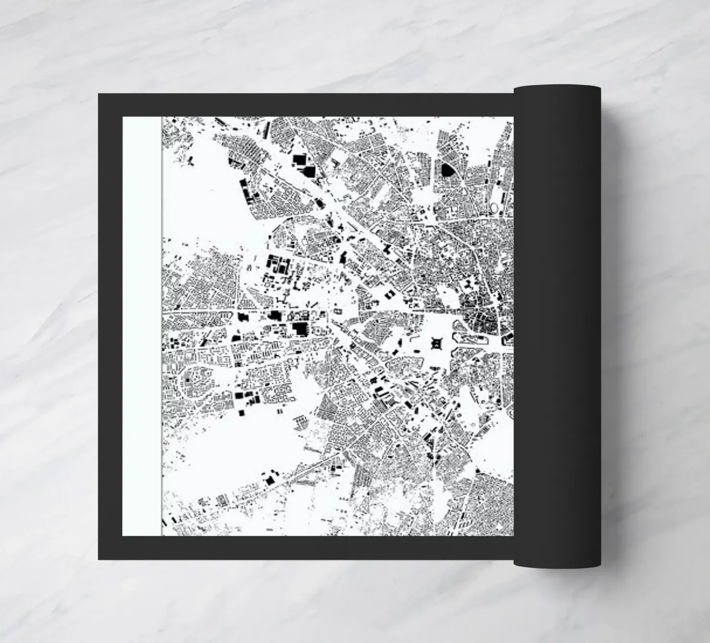 Bucharest zerbino da The Cartography Collection