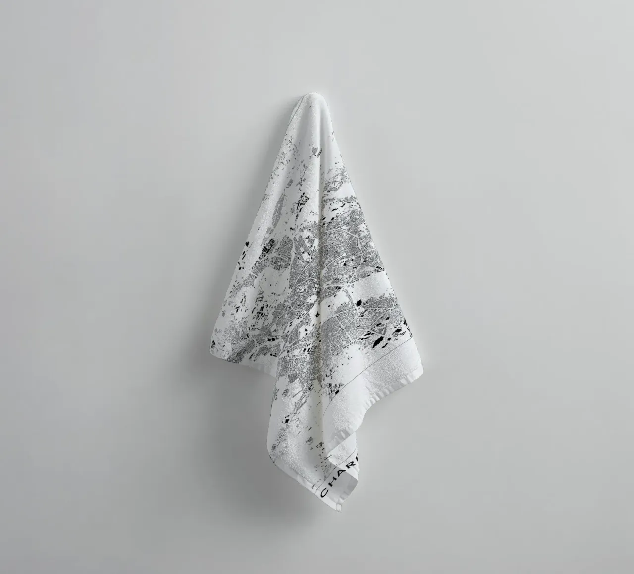 Bucharest towel by The Cartography Collection