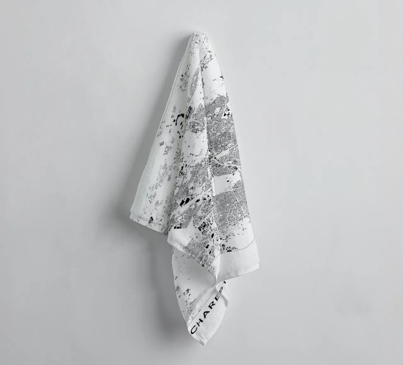 Bucharest towel by The Cartography Collection